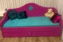 Мягкая кровать-диван FABIO
