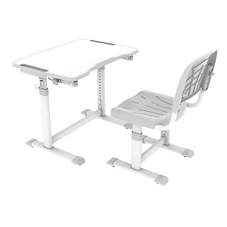 Комплект парта + стул трансформеры OLEA Grey Cubby